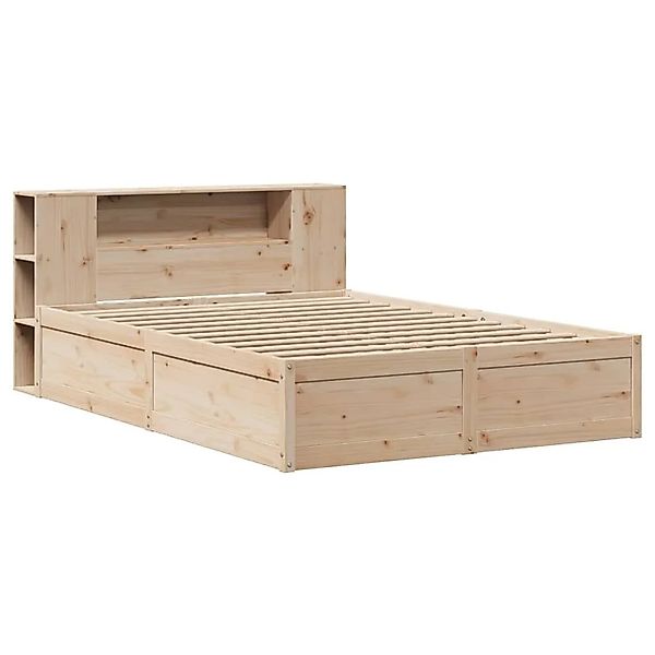 vidaXL Massivholzbett ohne Matratze 140x190 cm Kiefernholz 3323422 günstig online kaufen