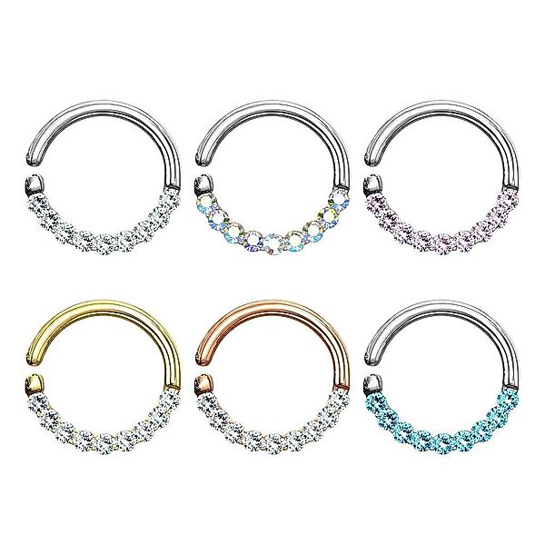 Taffstyle Nasenpiercing Piercing Ring Septum Intim günstig online kaufen