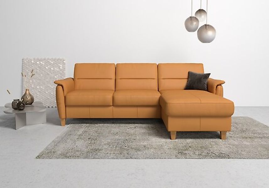 Home affaire Ecksofa »Palmera L-Form, B: 244 cm« optional Bettfunktion & Be günstig online kaufen