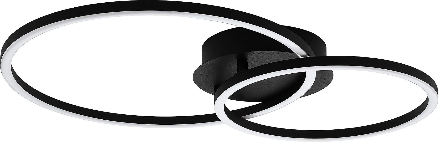 EGLO LED Deckenleuchte Palmaves Deckenlampe, schwarzes günstig online kaufen
