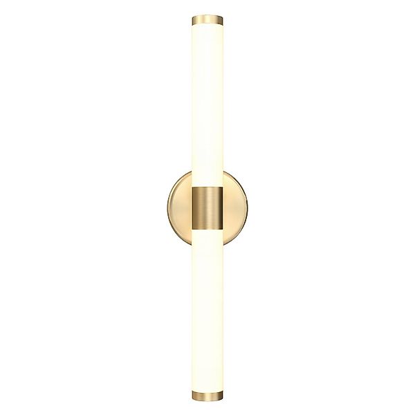 Maytoni LED-Wandleuchte Axis, goldfarben, Höhe 35,6 cm günstig online kaufen