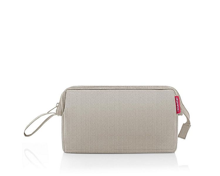 REISENTHEL® Kulturbeutel travelcosmetic herringbone sand, travelcosmetic günstig online kaufen