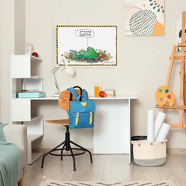 LuckyLinde Leinwandbild »Der Froch - Jemand liebt Dich« Figuren   Filmfigur günstig online kaufen