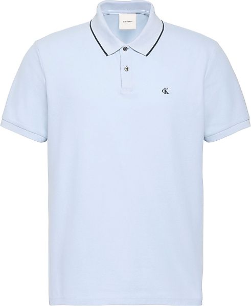 Calvin Klein Poloshirt "SS RFND PQ TPPD CLSS" Mit Rundhalsausschnitt günstig online kaufen