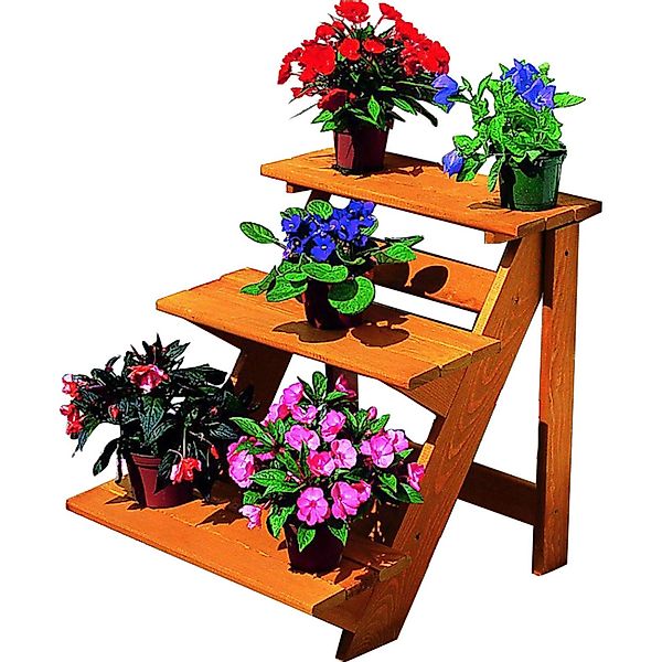 promadino Pflanzentreppe "Blumentreppe klein", BxTxH: 50x60x56 cm günstig online kaufen