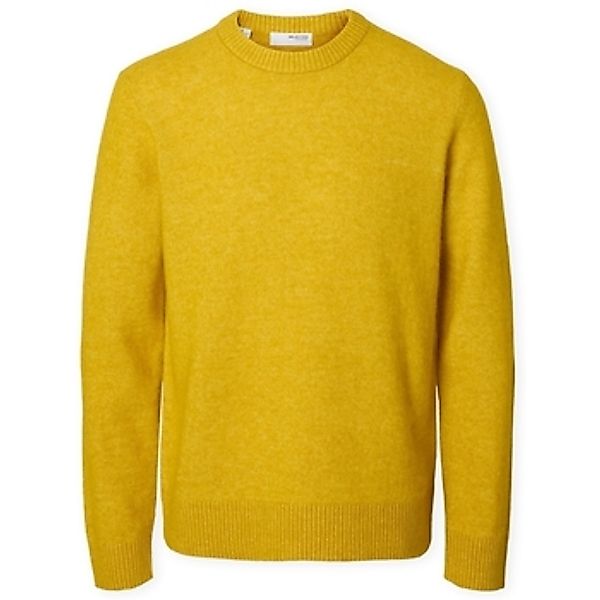 Selected  Pullover Noos Rai Knit - Gold Flake günstig online kaufen