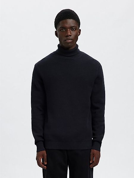 Selected Rollkragenpullover SLHDANE LS KNIT STRUCTURE ROLL NECK NOOS günstig online kaufen