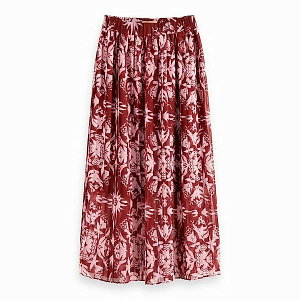 Maison Scotch Sweatrock Maison Scotch Damen Rock Printed Pleated Skirt 1559 günstig online kaufen