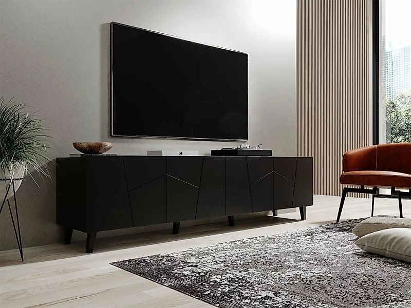 MIRJAN24 TV-Schrank Etna (mit 4 Türen) gedämpftem Schließmechanismus ausges günstig online kaufen