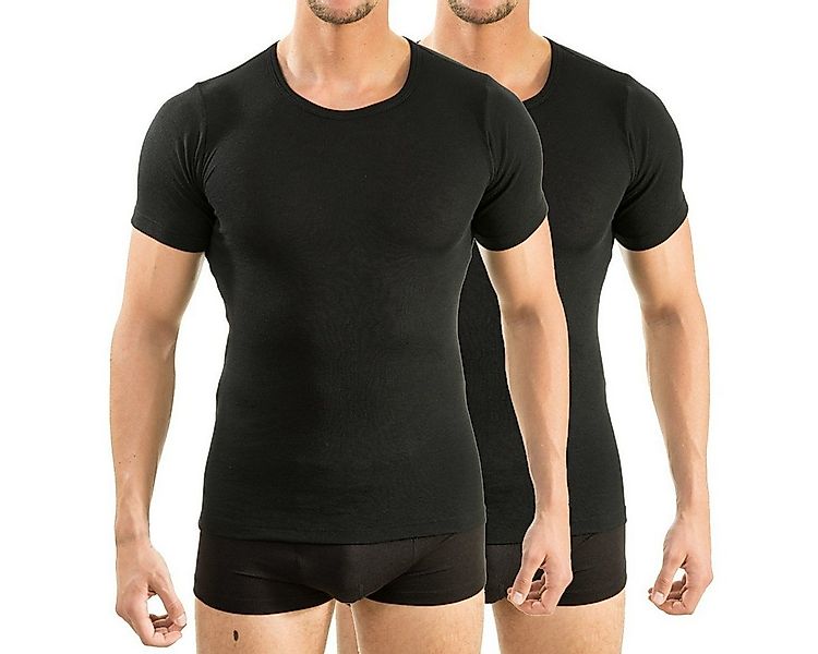 HERMKO Funktionsunterhemd 63840 2er Pack Herren Funktionsunterwäsche Shirt günstig online kaufen