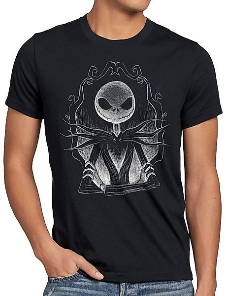 style3 T-Shirt Jack Skellington christmas weihnachten nightmare before chri günstig online kaufen