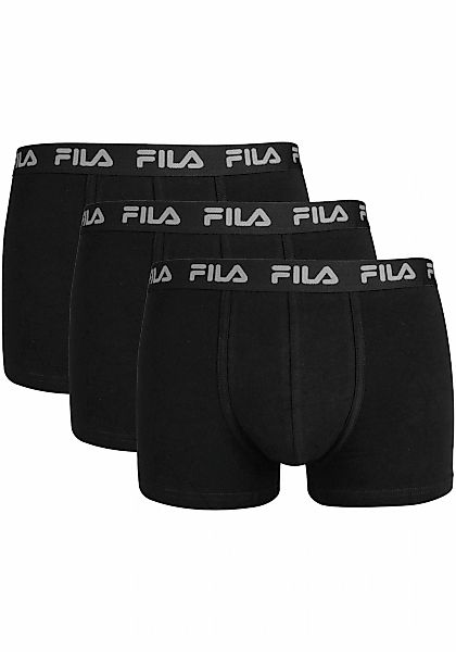 Fila Boxershorts, (Packung, 3 St.), FILA Schriftzug günstig online kaufen