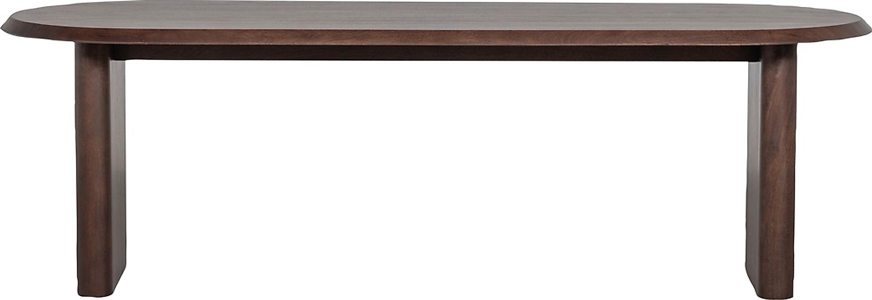 WOOOD Esstisch "Ellips", abgeflachter Kante, aus Mangoholz, Breite 240 cm günstig online kaufen