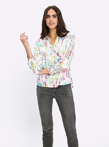 heine Klassische Bluse Druckbluse Langarm günstig online kaufen