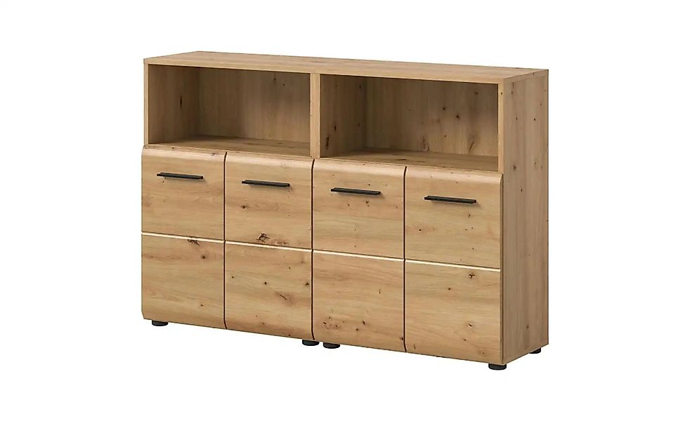 Badkombination   ¦ holzfarben ¦ Maße (cm): B: 120 H: 80 Schränke > Badschrä günstig online kaufen