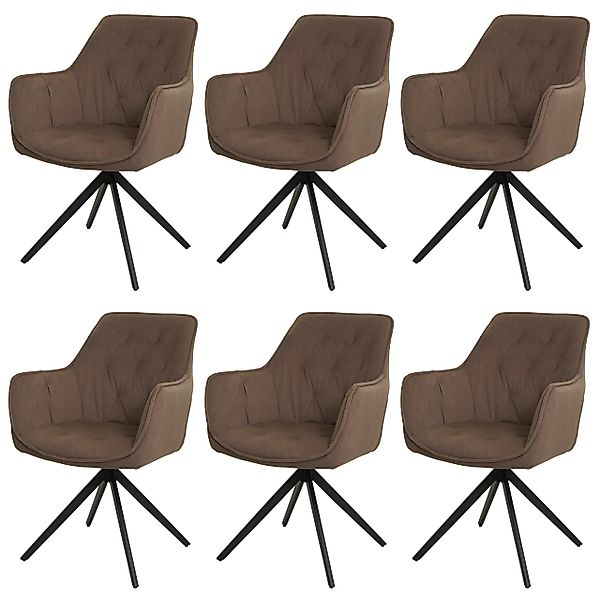 MCW Esszimmerstuhl MCW-L80-6 (6er-Set), Um 180° günstig online kaufen