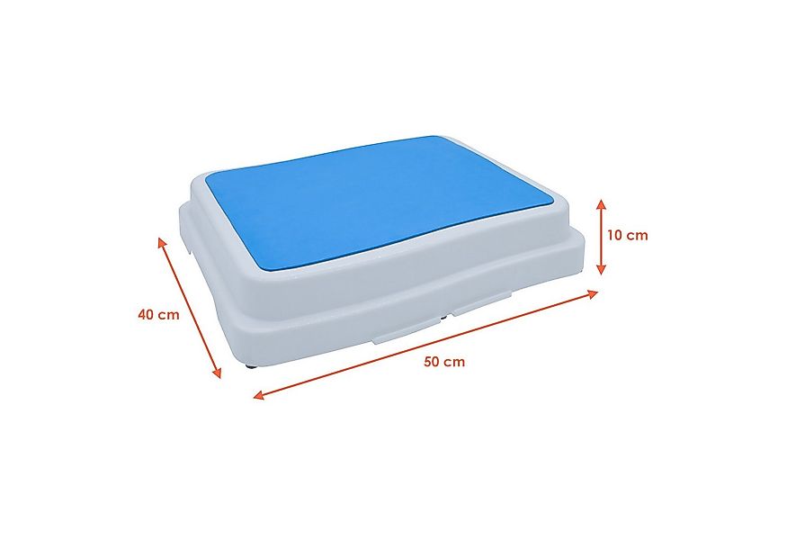 Spetebo Tritthocker Trittstufe stapelbar weiß - 50 x 40 cm (Set, 2 St., 2er günstig online kaufen