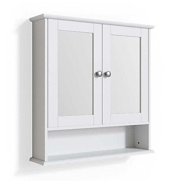 Vicco Badezimmerspiegelschrank Bianco, Weiß, 56 x günstig online kaufen