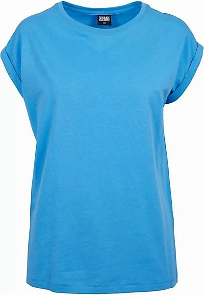 URBAN CLASSICS Kurzarmshirt Urban Classics Damen Ladies Extended Shoulder T günstig online kaufen