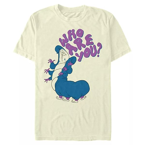 Disney - Alice im Wunderland - Caterpillar Who Are You - Männer T-Shirt günstig online kaufen
