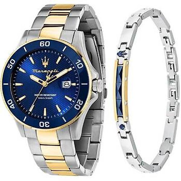 MASERATI Chronograph Maserati Herren-Uhren-Sets Analog Quarz günstig online kaufen