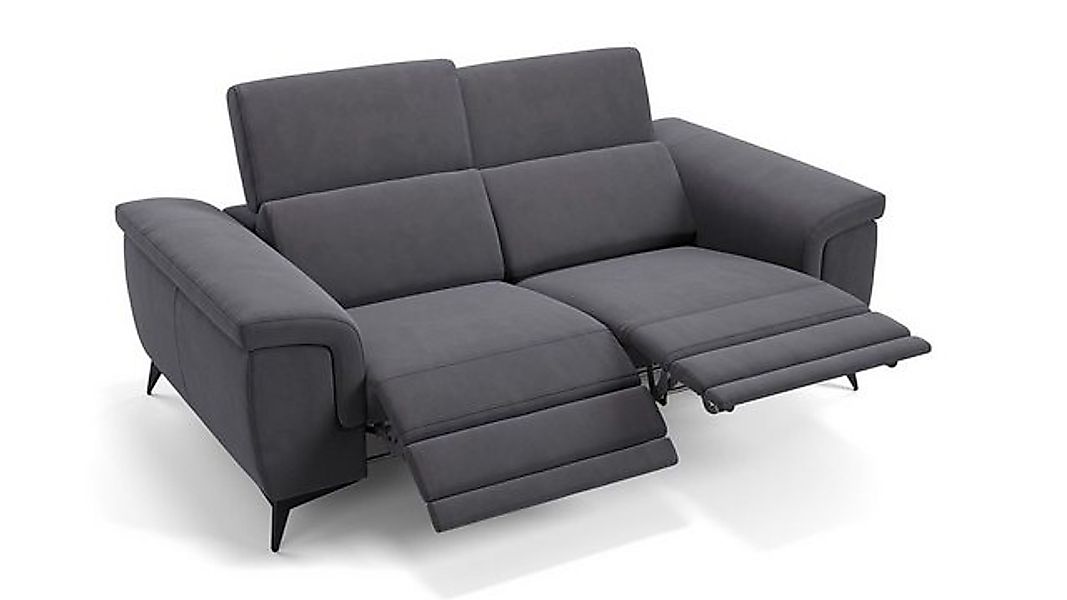 Sofanella 2-Sitzer Stoff AMARO, Relaxsofa, Designsofa, Designer Couch, Ital günstig online kaufen