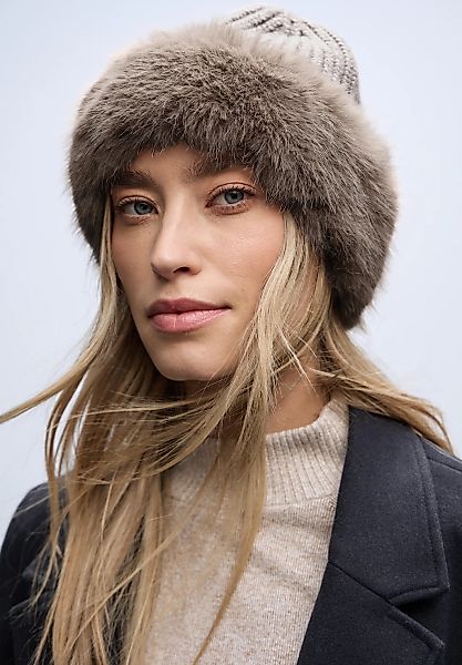 STREET ONE Strickmütze, Grobatrick günstig online kaufen