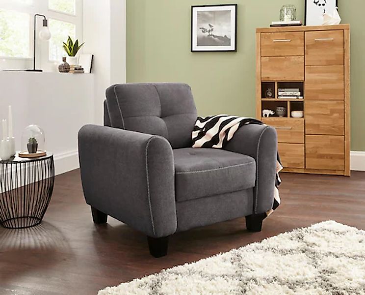 sit&more Sessel »Varese«, inklusive Federkern günstig online kaufen