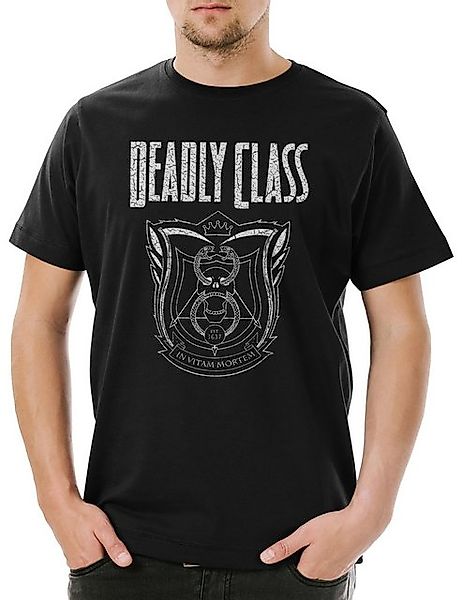 Urban Backwoods Print-Shirt Urban Backwoods Deadly School Herren T-Shirt Sc günstig online kaufen
