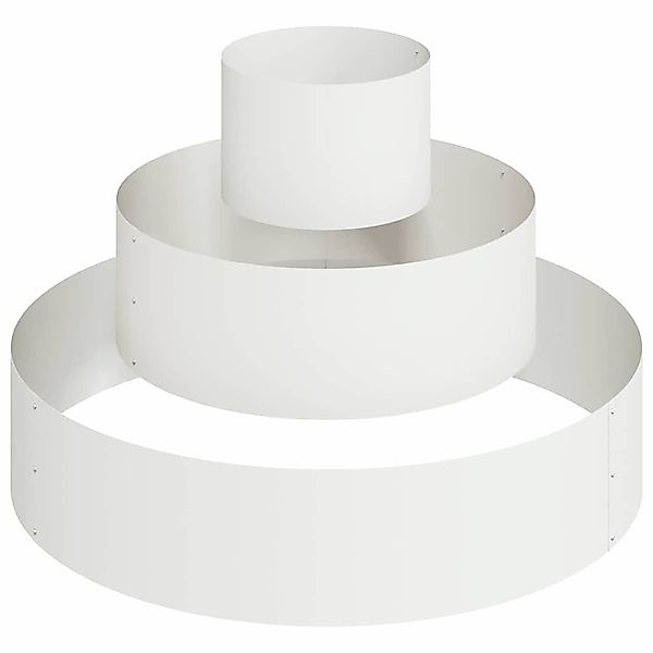 vidaXL Blumentopf Gartenblumentopf Weiß 90 x günstig online kaufen