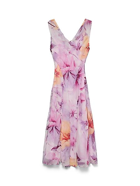 Vero Moda Maxikleid "VMSADIE SL CUTLINE ANKLE DRESS EXP" Polyester günstig online kaufen