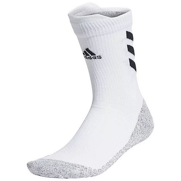 Adidas Alphaskin Traxion Crew Lightweight Cushion Socken EU 40-42 White / B günstig online kaufen