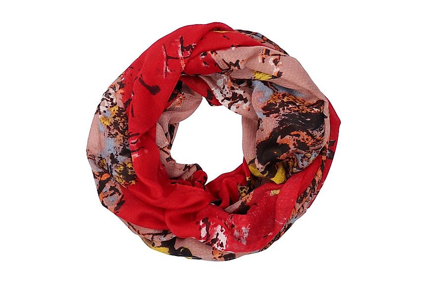 MIRROSI Loop Damen Schal Weich aus 20% Baumwolle 80% Viskose, (ca. 180x90cm günstig online kaufen