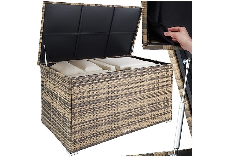 tectake Gartenbox Auflagenbox (1 St., Volumen: 750 L), 750 l, mit Aluminium günstig online kaufen