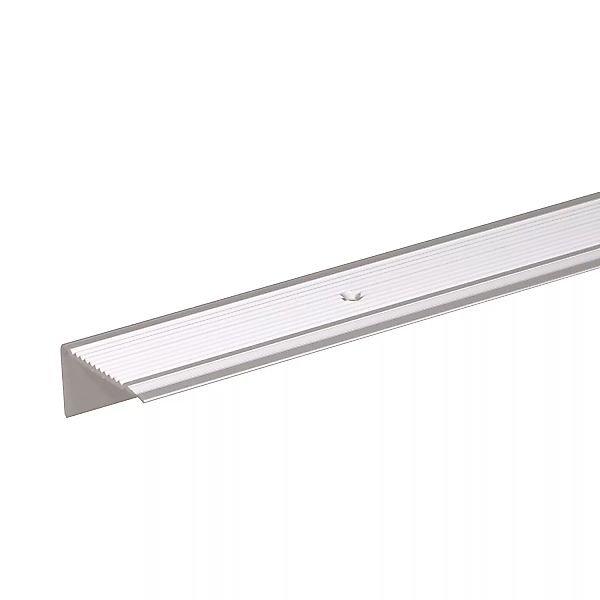 Treppenkantenprofil Aluminium 23 mm x 45 mm x 1.000 mm Silber günstig online kaufen