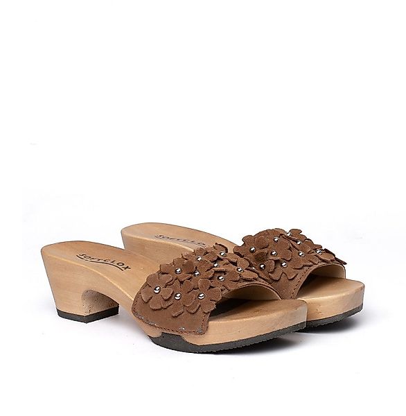 Softclox KATI Kaschmir whiskey (hazelnut) Pantolette günstig online kaufen