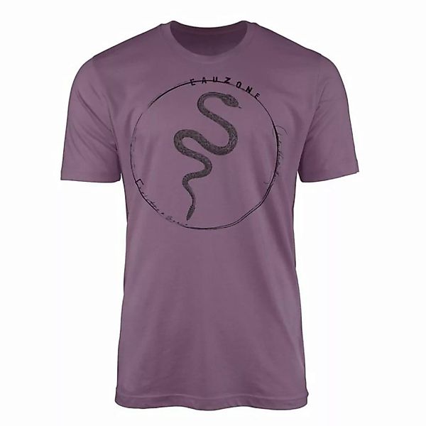 Sinus Art T-Shirt Evolution Herren T-Shirt Klapperschlange günstig online kaufen