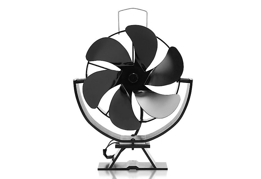 Clanmacy Kaminventilator 6 Flügel Kaminofen Ventilator Ofenventilator Strom günstig online kaufen