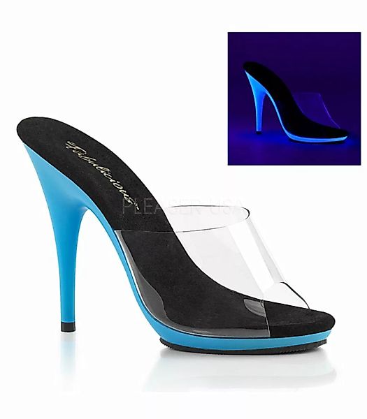 Neon Pantolette POISE-501UV - Blau (Schuhgröße: EUR 42) günstig online kaufen