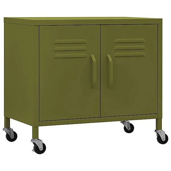 Lagerschrank Olivgrün 60x35x49 Cm Stahl günstig online kaufen