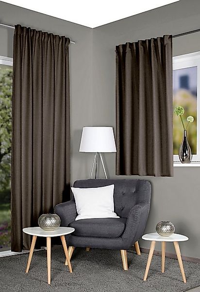 HOME WOHNIDEEN Vorhang ESKAMIO (1 St), Multifunktionsband, blickdicht, Ther günstig online kaufen