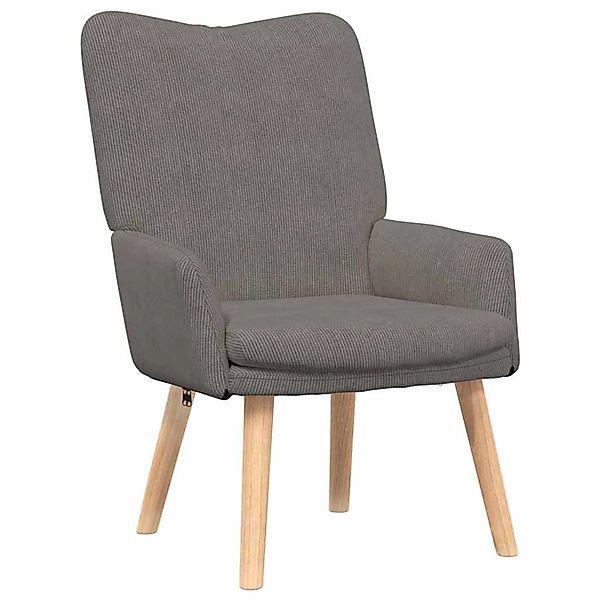 vidaXL Relaxsessel Hellgrau 63 x 67 x 94 cm Stoff 42001795 günstig online kaufen