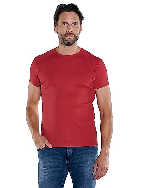 Engbers T-Shirt Herren Basic-Shirt "My Favorite" organic, Rot günstig online kaufen