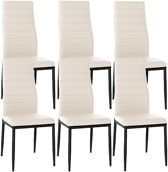 CLP Esszimmerstuhl Mayfair (6er Set, 6 günstig online kaufen