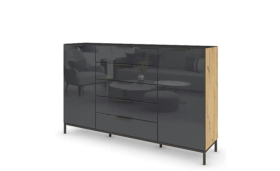 Highboard  Flipp ¦ holzfarben ¦ Maße (cm): B: 180 H: 110 Kommoden & Sideboa günstig online kaufen