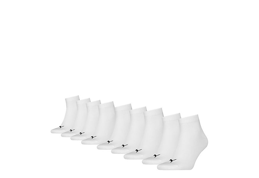 PUMA Kurzsocken PUMA UNISEX QUARTER PLAIN 9P ECOM (9-Paar) mit Rippenbündch günstig online kaufen