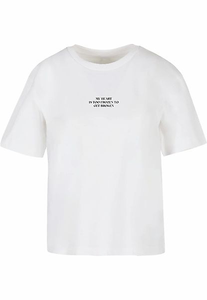 Miss Tee T-Shirt "Miss Tee Damen Too Frozen Tee" 1 Stk. tlg. günstig online kaufen