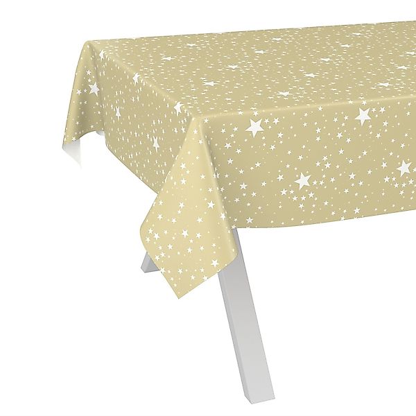 ANRO Tischdecke Wachstuch abwaschbar Sterne Tischwäsche günstig online kaufen