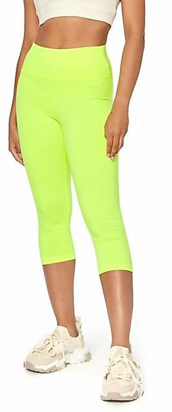 Bellivalini Highwaist Leggings Damen Neon Hose 3/4 Radlerhose Jogginghose 8 günstig online kaufen