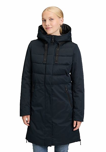 Amber & June Winterjacke "Damen Kunstdaune" mit Kapuze günstig online kaufen